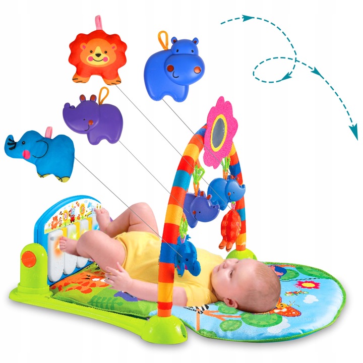 Ricokids 7316 Kids Interactive Educational Mat with Piano (3)
