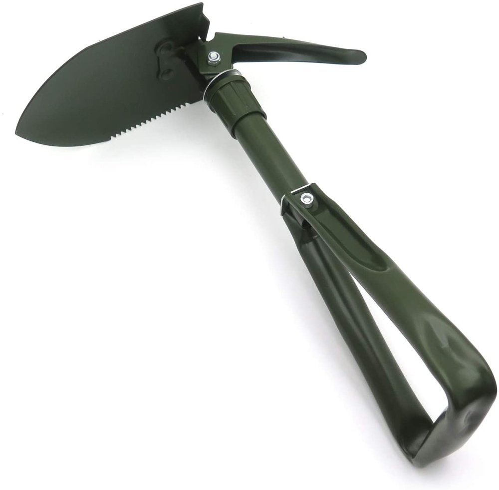 Multifunctional Folding Camping Survival Sapper Shovel with Storage Case (9)
