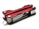 Multifunction Tool Kit with Flashlight Pocket Knife Trinket, Red