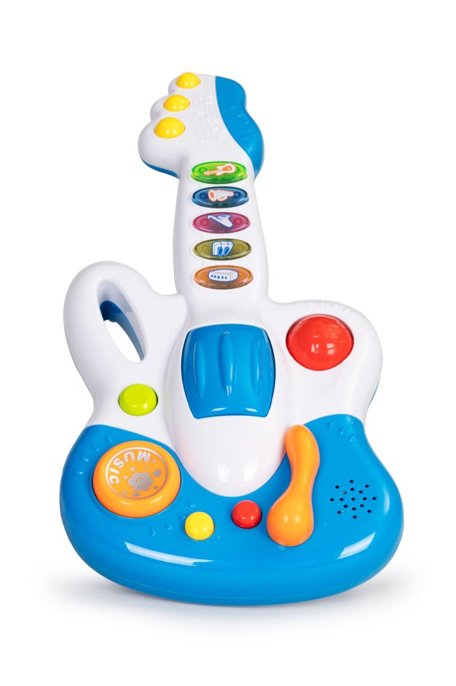 Kids Electric Guitar Toy Musical Instrument for Toddlers with Sounds (1)