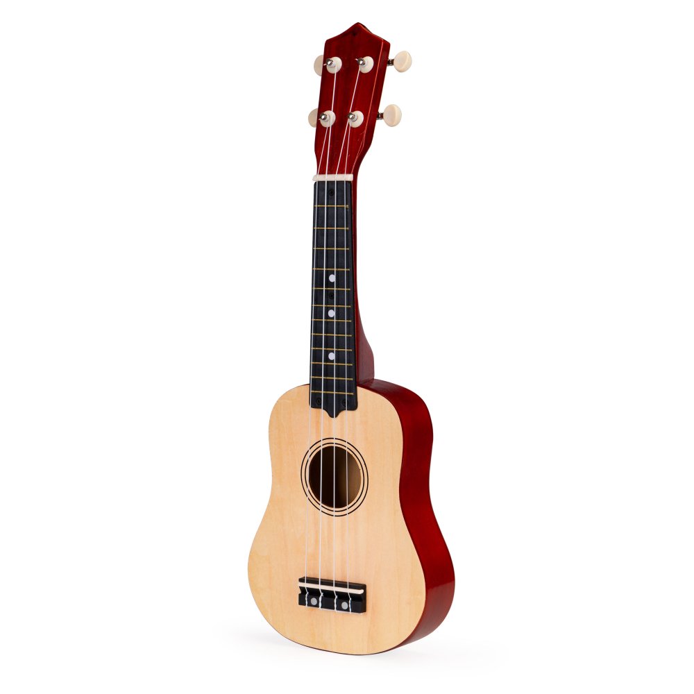 Wooden Ukulele for Kids ECOTOYS 4-String Toy Guitar (1)