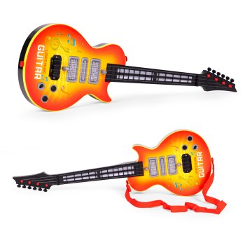 Kids Toy Electric Guitar with Infrared Sensor, Lights and Melodies