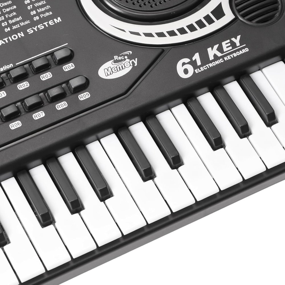 Kids Keyboard Piano with Microphone 61 Key for Beginners (2)