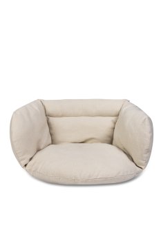 Pillow Cushion Pad for Hanging Hammock Chair Braided Ropes Swing "Stork's Nest", Beige