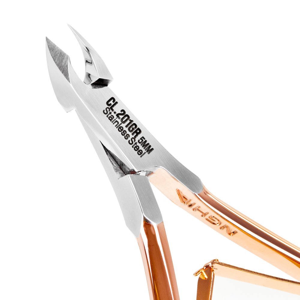NGHIA EXPORT CL.201 Cuticle Nippers, 5 mm (Rose Gold) (0)