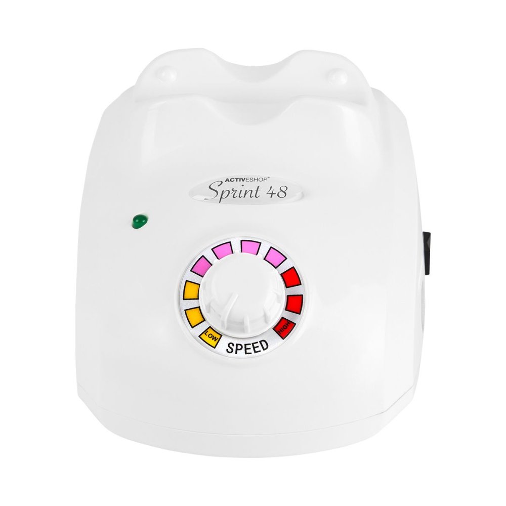 Manicure & Pedicure Nail Milling Machine Sprint 48 Basic 35 W, White, With Foot Pedal (3)