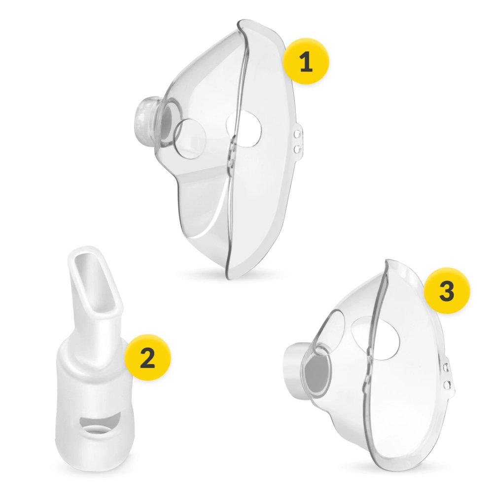 Replacement Nebulizer Mask Set for 4FIZJO Inhalers (1)