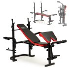 Adjustable Weight Bench with Preacher Curl and Leg Extension ModernHome