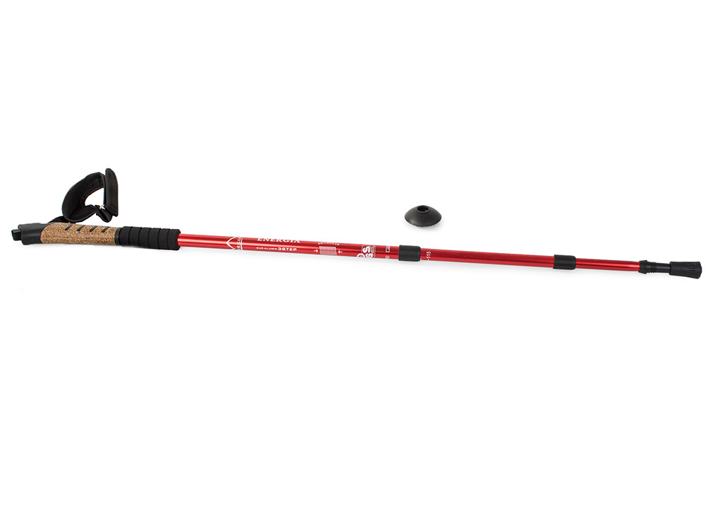 Telescopic Nordic Walking Poles 2pcs, Red (3)