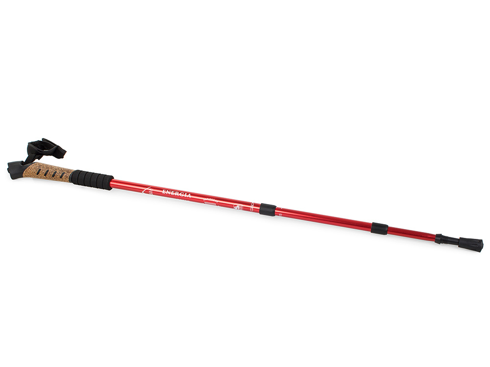 Telescopic Nordic Walking Poles 2pcs, Red (5)
