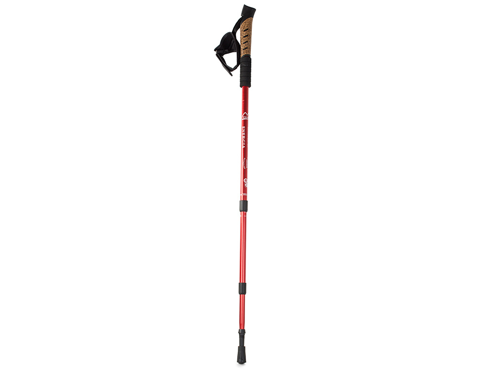 Telescopic Nordic Walking Poles 2pcs, Red (6)