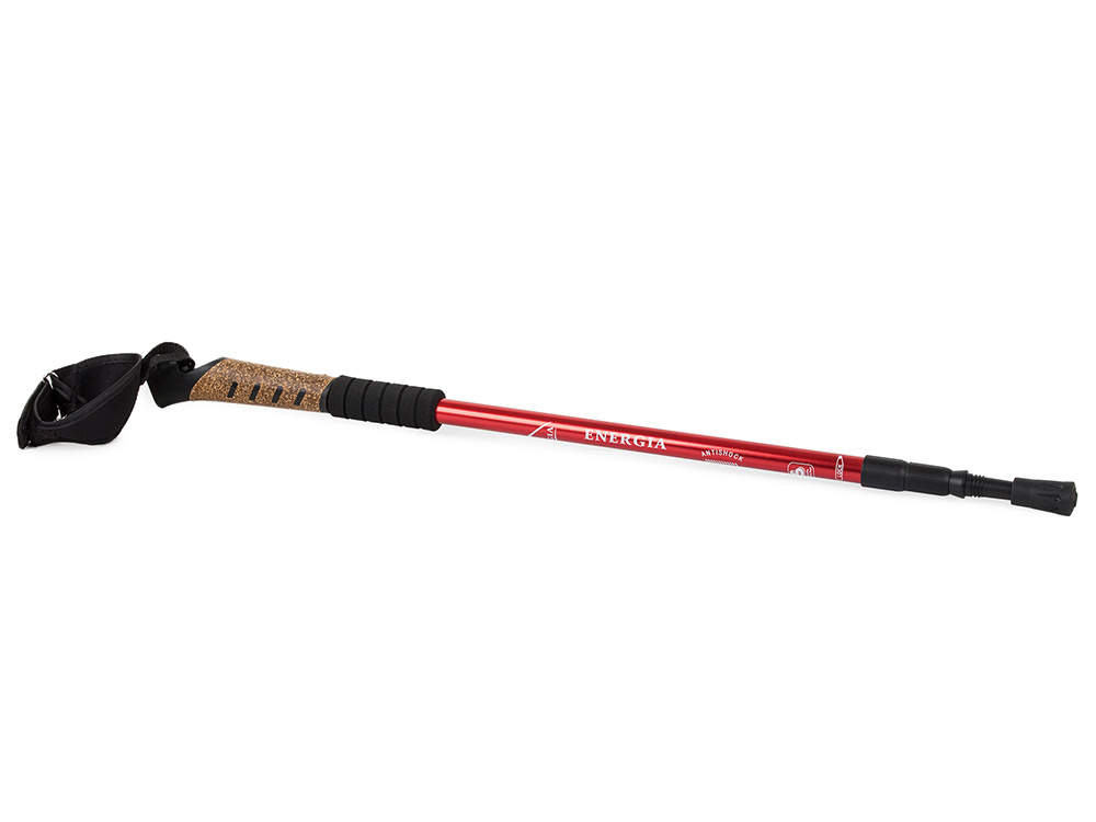 Telescopic Nordic Walking Poles 2pcs, Red (7)