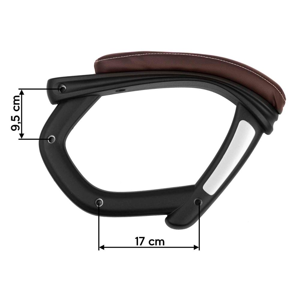 Sofotel Replacement Armrests for Model 222 Chair, Brown (0)