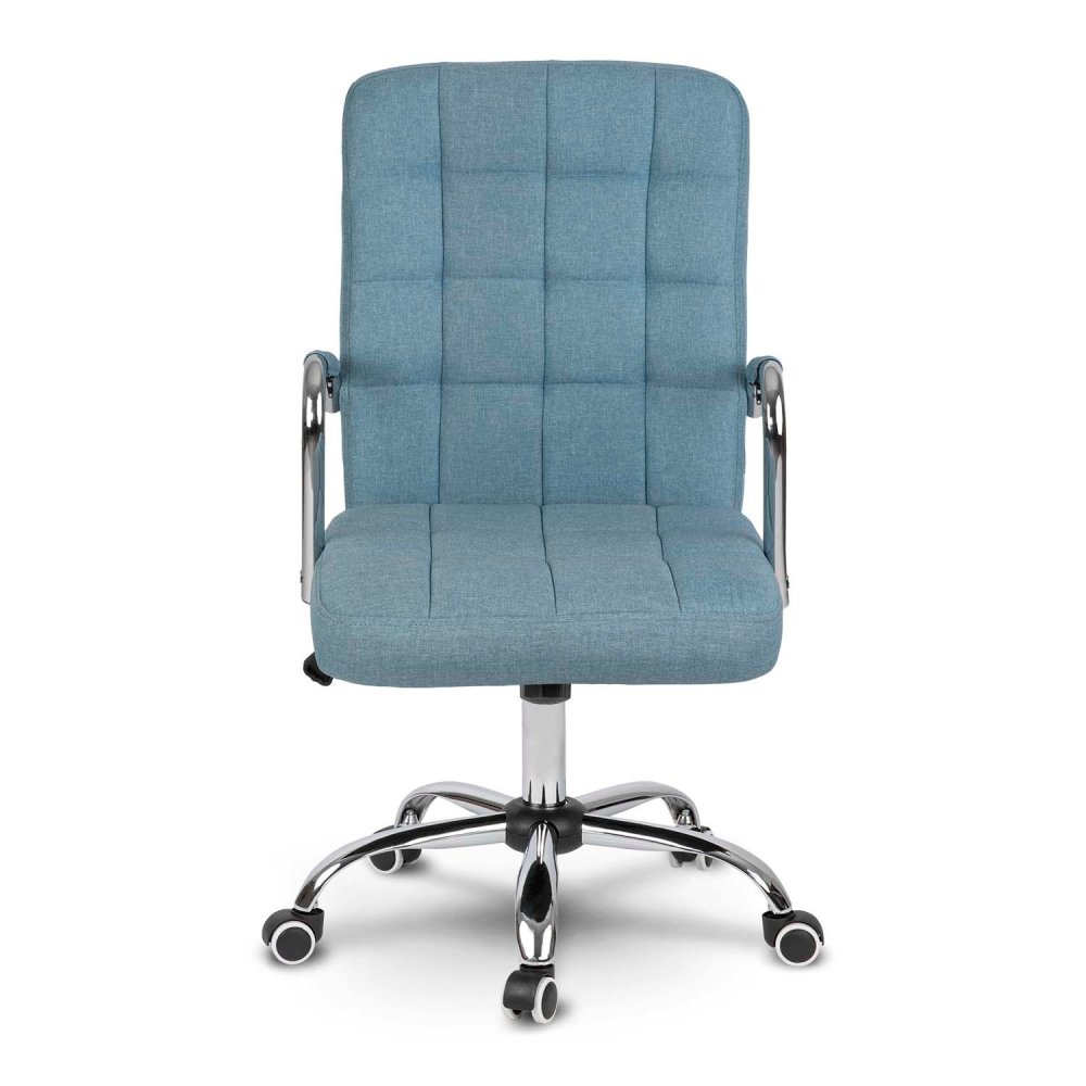 Sofotel Benton Ergonomic Fabric Office Chair, Blue (1)