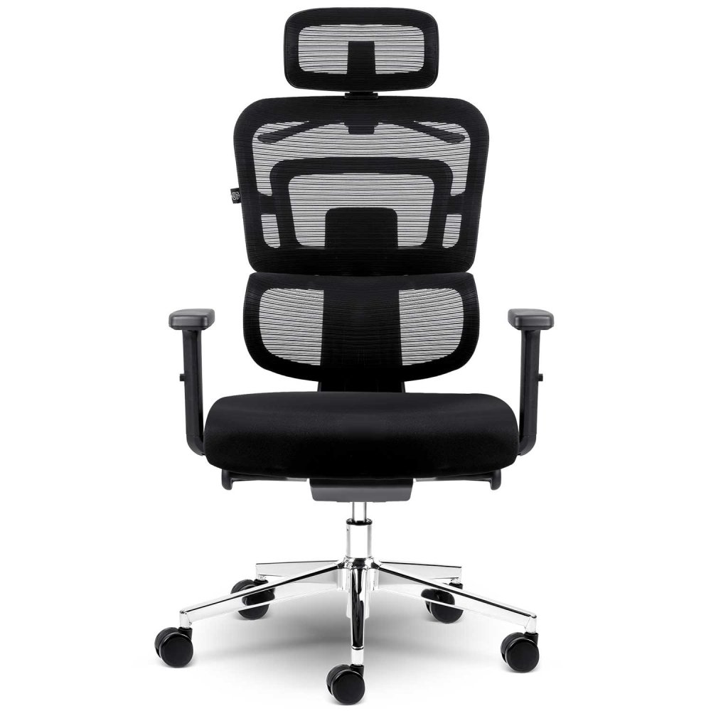 Ergonomic Swivel Mesh Office Chair Sofotel Nicea, Black (3)