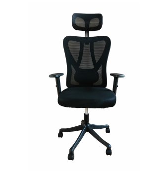 Multifunction Ergonomic Office Chair with 3D Armrests, Black