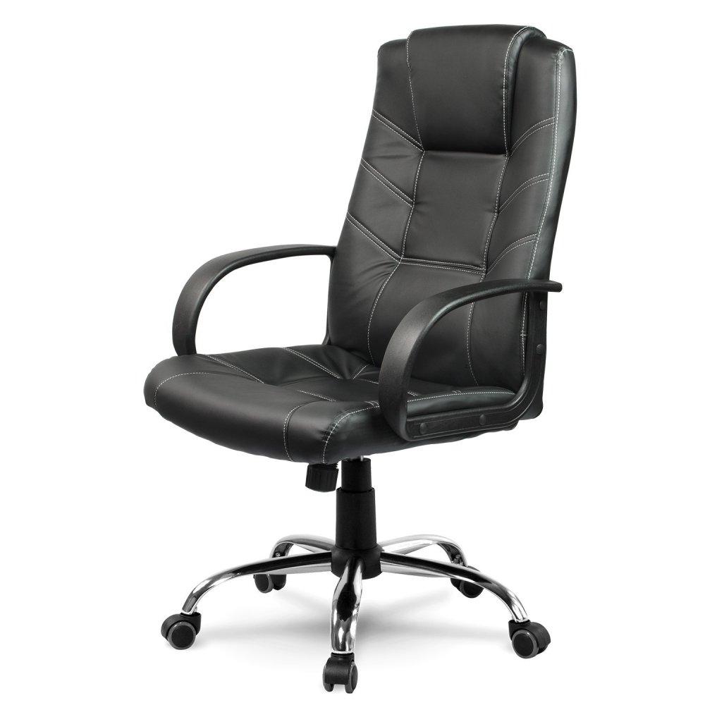 Sofotel EG-221 Ergonomic Leather Office Chair, black (0)