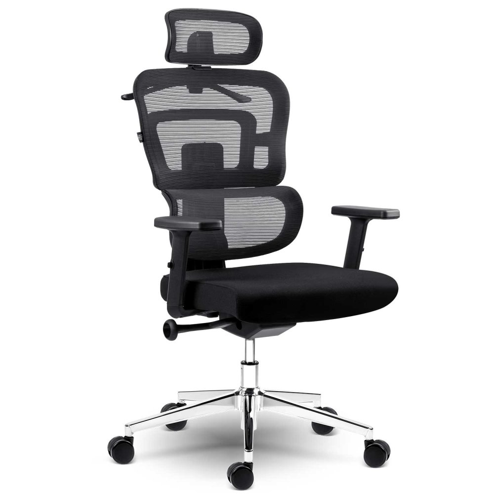 Ergonomic Swivel Mesh Office Chair Sofotel Nicea, Black (0)