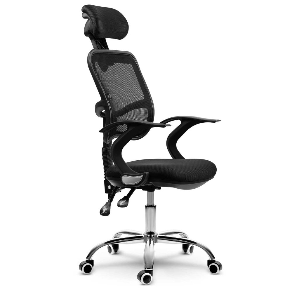 Sofotel Ryga Ergonomic Mesh Office Chair, Black (1)