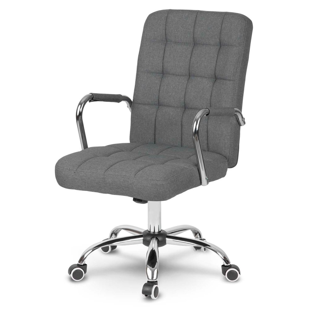 Sofotel Benton Ergonomic Fabric Office Chair, Grey (0)