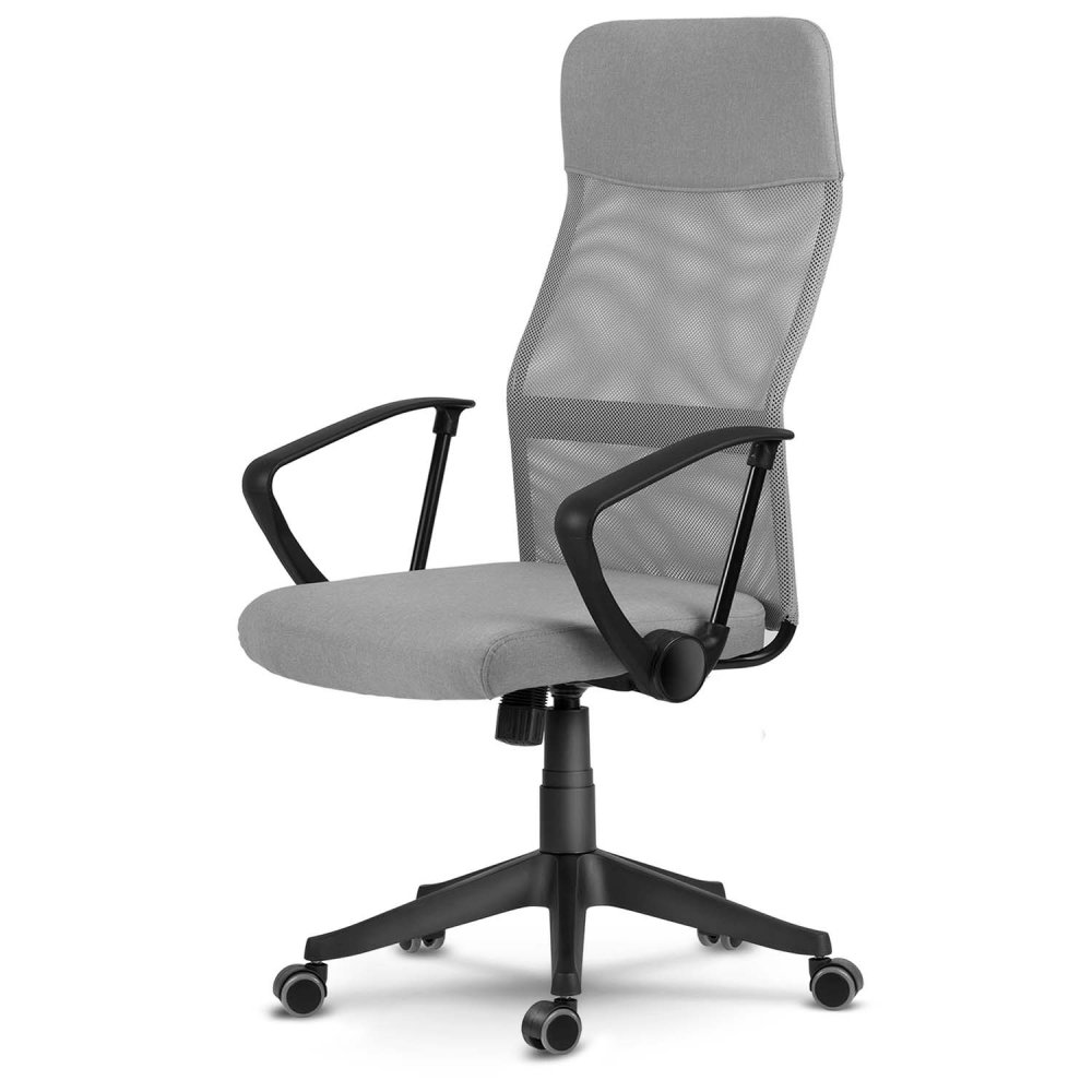 Sofotel Sydney Ergonomic Mesh Office Chair with High Back, Light Grey (2)