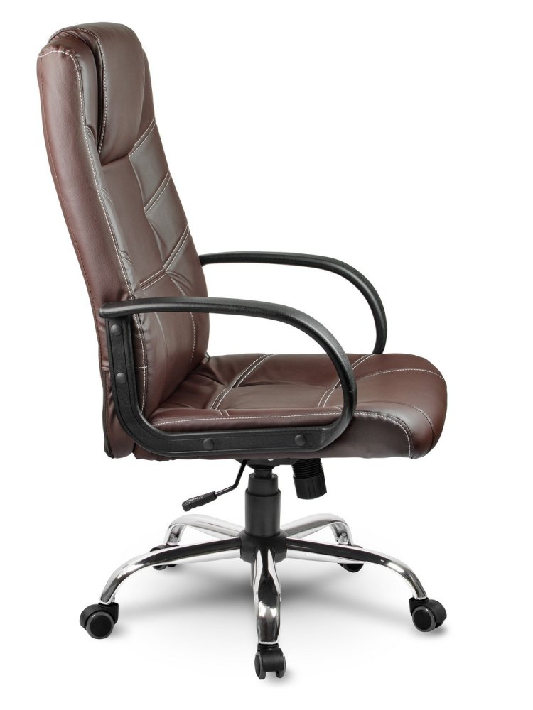 Ergonomic Eco-Leather Office Chair Sofotel EG-221, Brown (1)