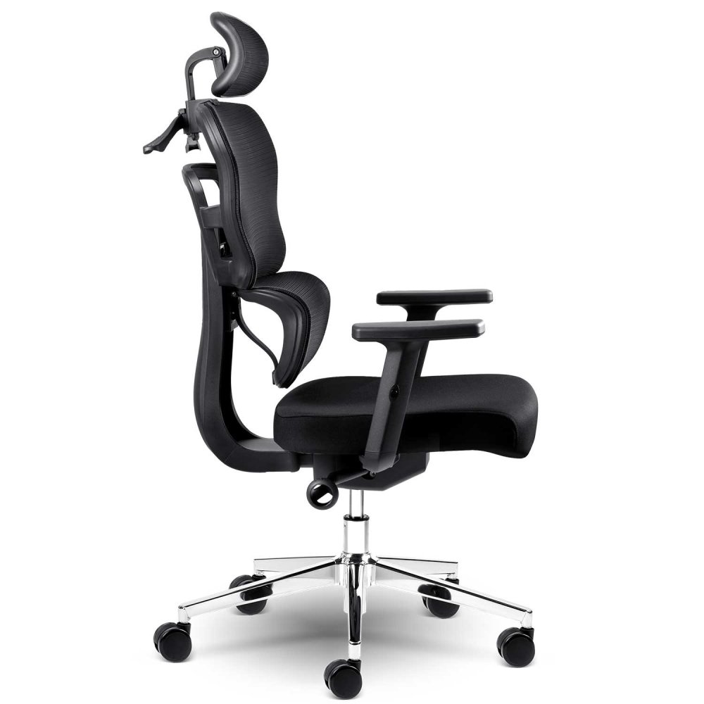 Ergonomic Swivel Mesh Office Chair Sofotel Nicea, Black (2)