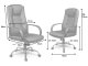 Ergonomic Eco-Leather Office Chair Sofotel EG-221, Brown