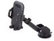 Adjustable Car Phone Holder for Windshield with Suction Cup, Black