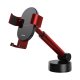 Baseus Gravity Car Mount Dashboard Windshield Phone Bracket Holder, Red