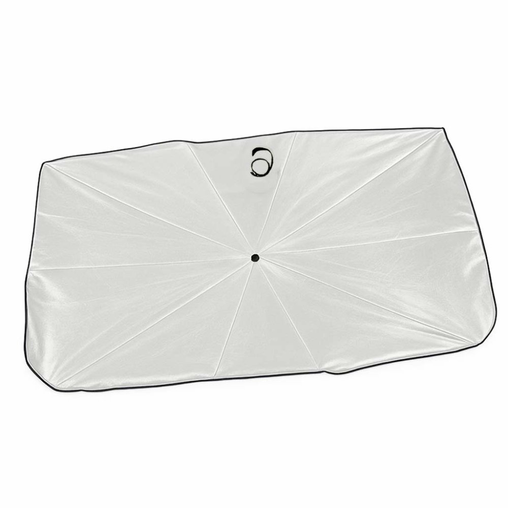 Car Windshield Sun Shade Umbrella Foldable UV Blocker 65x110cm (0)