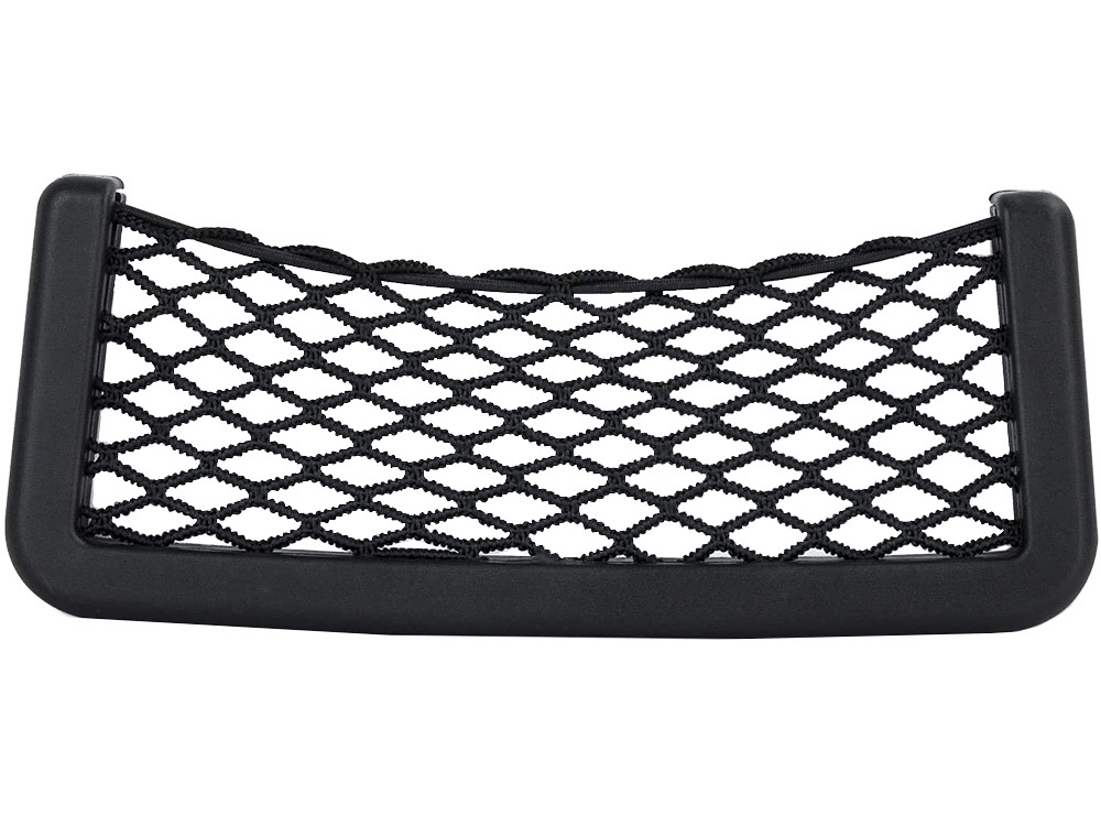Car Side Mesh Storage Pocket Organizer for Phone, 14.5 x 8 cm, Black (0)