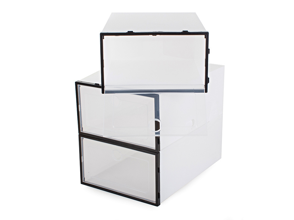 Shoe Organizer Box with Lid – Cabinet, Box (1)