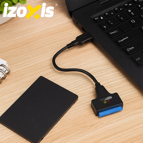 USB 3.0 to SATA Adapter Cable for 2.5" SSD and HDD Izoxis 26096 (2)