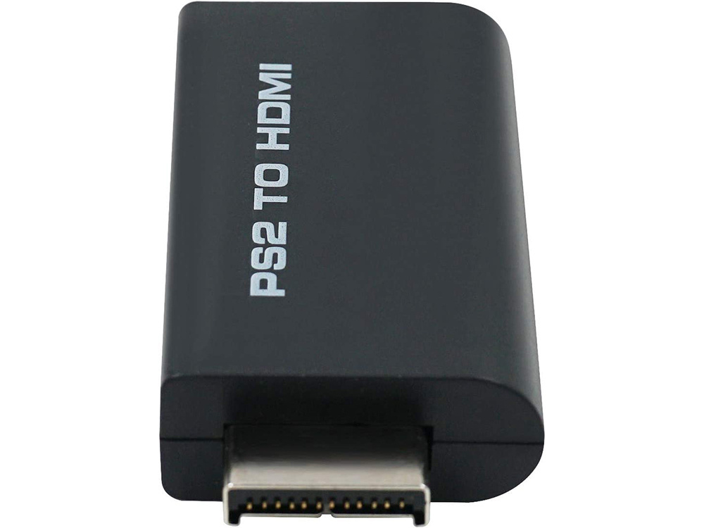 PS2 to HDMI audio adapter for PlayStation 2 gaming, black (3)