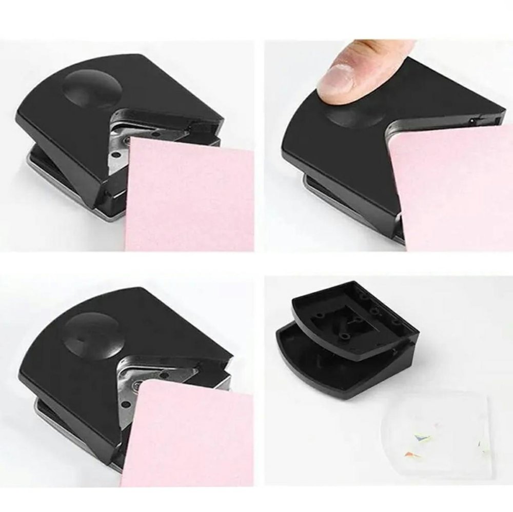 4mm Corner Rounder for Paper and Laminated Documents, White (1)