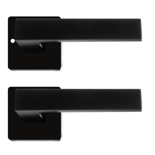 Interior Door Handle Set Ruhhy 21937, Matte Black (3)
