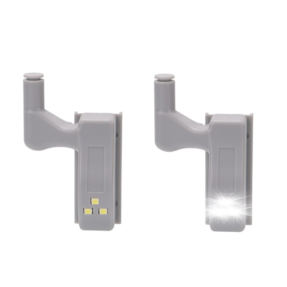 Furniture Hinge LED Sensor Light Cabinet Cupboard Closet Wardrobe Battery-powered Lamp (4)