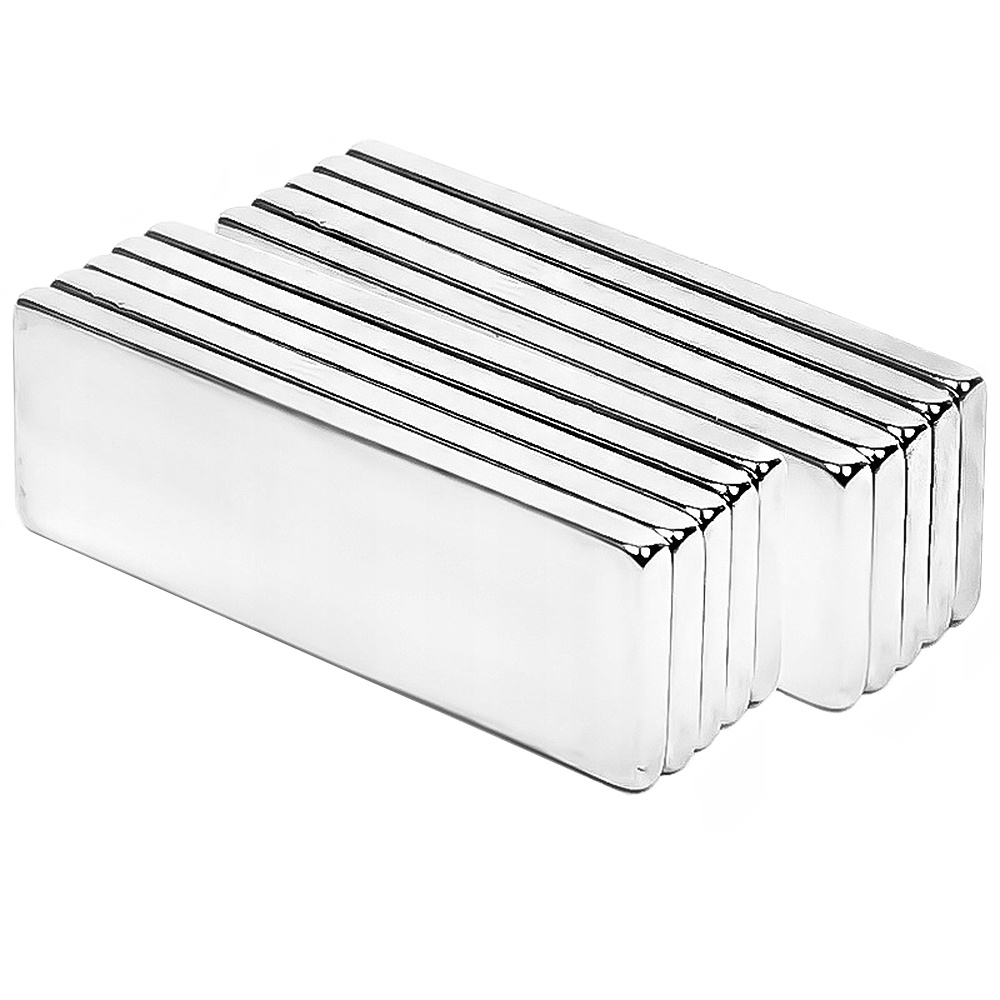 Multipurpose Small Rectangular Neodymium Magnets, 10 pcs. (1)
