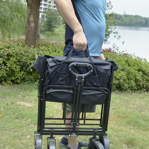Gardlov Folding Portable Transport Trolley Cart with Pockets Load capacity up to 100 kg (11)