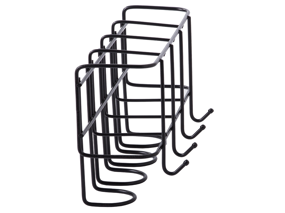 Metal Umbrella Holder Stand Umbrella Organiser with Hooks for Keys, Different colors (3)