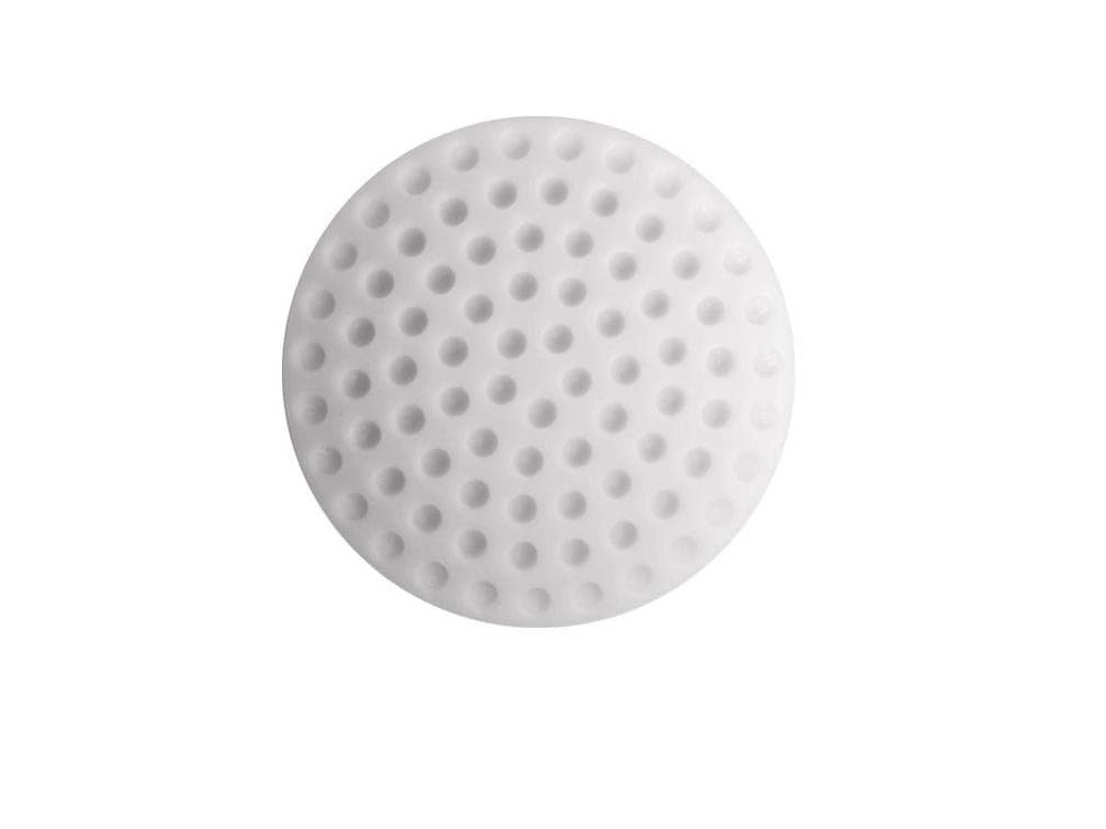 Door Handle Bumper, Self-Adhesive, 5 cm, White, Wall Protection (2)