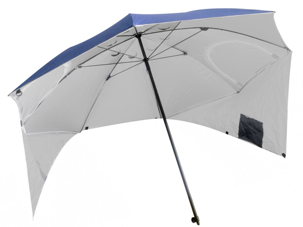 Large 2-in-1 Beach Umbrella Tent Sun Shelter, Folding, 213 cm (3)