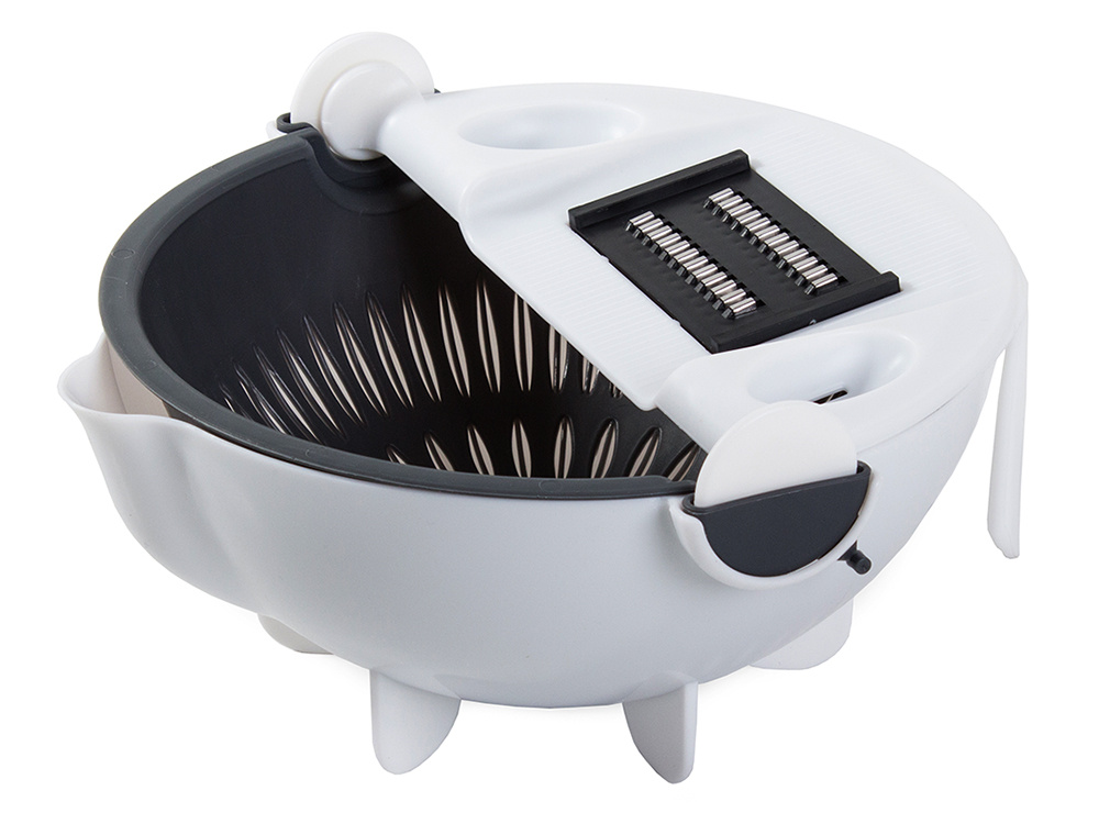 Vegetable and Fruit Slicer & Grater with Colander and Peeler (2)