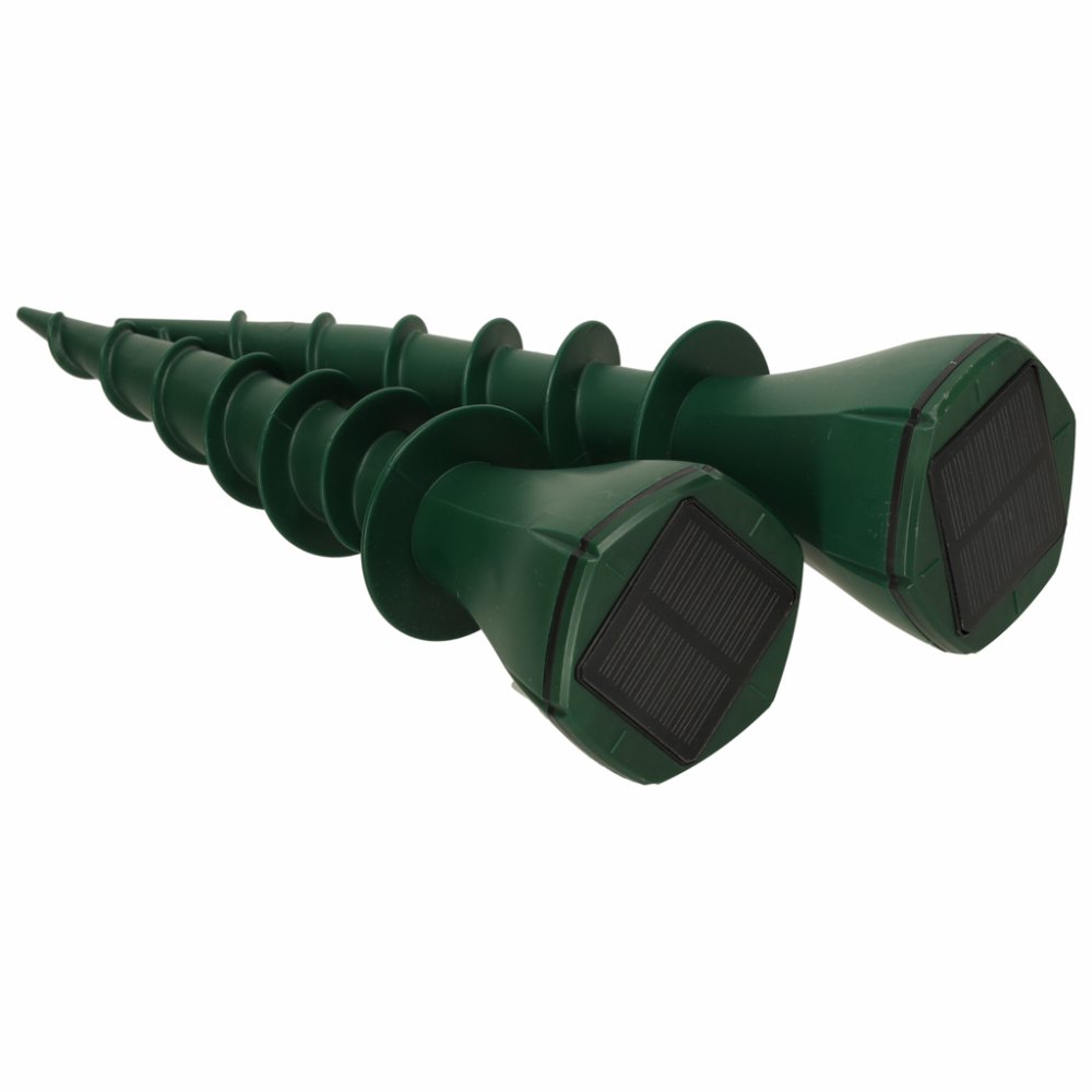 Solar Mole and Rodent Repeller, 2 pcs, Green (3)