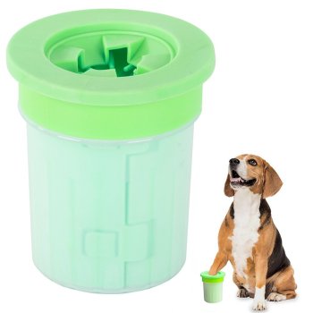 Silicone Dog Paw Cleaner Cup, Portable Pet Foot Washer, Size M