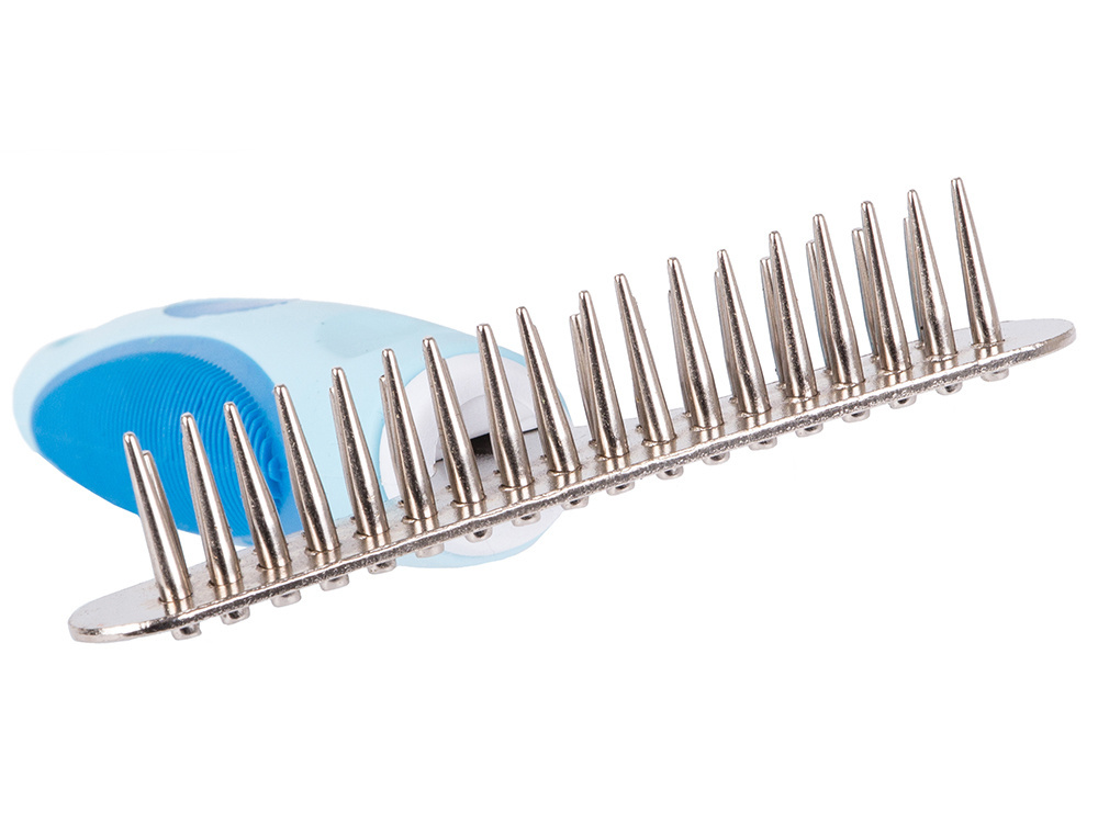 Large Deshedding Tool for Dogs and Cats Undercoat Grooming Rake (2)