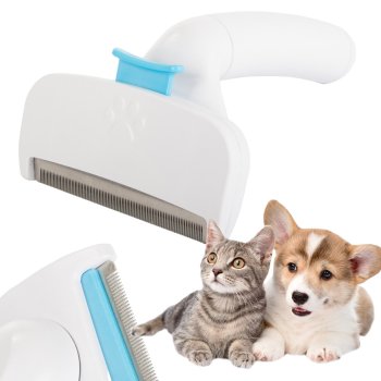 Dematting Comb Trimmer Removes Dead Dog Hair