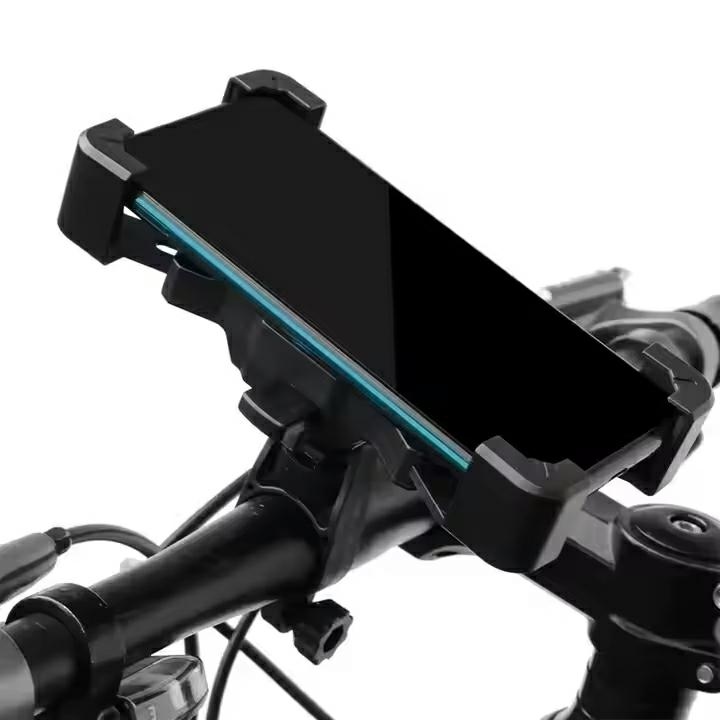 Universal Bike Phone Holder, Adjustable Bicycle Phone Mount, Black (0)