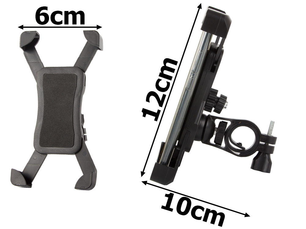 Stable Durable Motorbike Bicycle Handlebar Phone Holder (9)